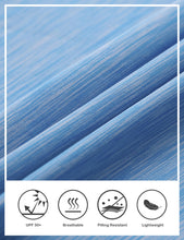 Load image into Gallery viewer, EZRUN Men's Tank Tops Quick Dry Workout Muscle Sleeveless Shirts Summer Gym Athletic Shirt for Swim Beach Running Light Blue