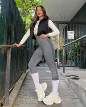 Load image into Gallery viewer, NORMOV Seamless Workout Butt Lifting Leggings - Booty Scrunch Gym Leggings for Women(AB Grey,S)