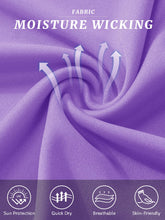 Load image into Gallery viewer, Mens Short Sleeve Shirts SPF 50+ Lightweight T-Shirt Sun Protection Rash Guards Shirts Gym Base Layer Shirts Running Shirts Active Shirts