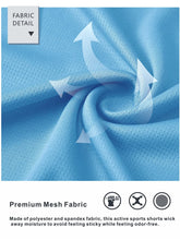 Load image into Gallery viewer, NORTHYARD Men's 10" Athletic Basketball Shorts Workout Gym Quick Dry Shorts Lightweight Mesh Training Shorts for Men Exercise SkyBlue