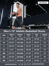 Load image into Gallery viewer, NORTHYARD Men's 10" Athletic Basketball Shorts Workout Gym Quick Dry Shorts Lightweight Mesh Training Shorts for Men Exercise Black