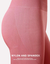 Load image into Gallery viewer, Workout Sets for Women 2 Piece High Waisted Seamless Leggings with Padded Stretchy Sports Bra Sets Yoga Outfit Jogging Gym Clothes(NA007L- Rust red)