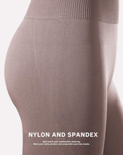 Load image into Gallery viewer, NOVA ACTIVE Workout Sets for Women 2 Piece High Waisted Seamless Leggings with Padded Stretchy Sports Bra Sets Yoga Outfit Jogging Gym Clothes(NA007L- Lotus root purple)