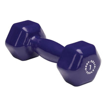Load image into Gallery viewer, Body Solid Tools Commercial Vinyl Dumbbell Package Weight Rack Set