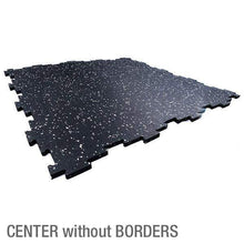 Load image into Gallery viewer, 2&#39; x 2&#39; Configurable Interlocking Rubber Floor Mat - The Home Fitness Corp
