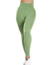 Load image into Gallery viewer, YEOREO Womens Amplify Leggings High Waisted Seamless Scrunch Legging Active Running Gym Active Leggings
