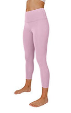 Load image into Gallery viewer, Yogalicious High Waist Ultra Soft Lightweight Capris - High Rise Yoga Pants - Purple Luster Nude Tech - XS
