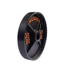 Load image into Gallery viewer, 255 lb. Rugged Deep Dish Olympic Plate Set Weight Plates - The Home Fitness Corp