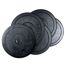 Load image into Gallery viewer, 260lb. Chicago Extreme Bumper Plate Set Olympic Weight Set - The Home Fitness Corp
