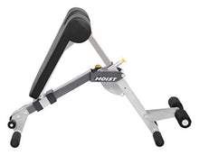 Load image into Gallery viewer, HOIST Fitness HF-4263 Dual Adjustable Ab/Back Hyper Roman Chair Exercise Bench - Platinum