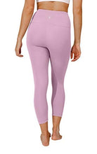 Load image into Gallery viewer, Yogalicious High Waist Ultra Soft Lightweight Capris - High Rise Yoga Pants - Dawn Pink Nude Tech
