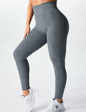 Load image into Gallery viewer, YEOREO Womens Amplify Leggings High Waisted Seamless Scrunch Legging Active Running Gym Active Leggings