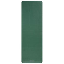 Load image into Gallery viewer, Gaiam Essentials Thick Yoga Mat Fitness & Exercise Mat with Easy-Cinch Carrier Strap, Green, 72"L X 24"W X 2/5 Inch Thick