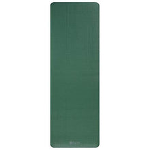 Load image into Gallery viewer, Gaiam Essentials Thick Yoga Mat Fitness &amp; Exercise Mat with Easy-Cinch Carrier Strap, Green, 72&quot;L X 24&quot;W X 2/5 Inch Thick
