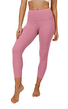 Load image into Gallery viewer, Yogalicious High Waist Ultra Soft Lightweight Capris - High Rise Yoga Pants - Cuban Orchid Nude Tech - XS