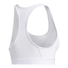 Load image into Gallery viewer, adidas Women&#39;s Don&#39;t Rest Alphaskin Padded Bra White/Black XX-Small
