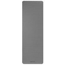 Load image into Gallery viewer, Gaiam Essentials Thick Yoga Mat Fitness & Exercise Mat with Easy-Cinch Carrier Strap, Grey, 72"L X 24"W X 2/5 Inch Thick