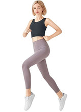 Load image into Gallery viewer, High Neck Longline Sports Bras for Women High Impact Full Coverage Sports Bra Padded Yoga Gym Tops Workout Crop Tank