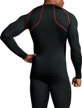 Load image into Gallery viewer, ATHLIO Men's UPF 50+ Long Sleeve Compression Shirts, Water Sports Rash Guard Base Layer, Athletic Workout Shirt, 3pack Utility Camo Black/Black/Neon