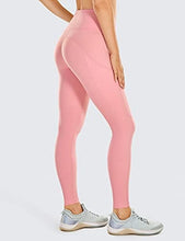 Load image into Gallery viewer, CRZ YOGA Women's Naked Feeling Workout Leggings 25 Inches - High Waisted Yoga Pants with Side Pockets The Heartbeat Powder