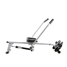Load image into Gallery viewer, Sunny Health & Fitness SF-RW5639 Full Motion Rowing Machine Rower w/ 350 lb Weight Capacity and LCD Monitor