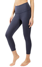 Load image into Gallery viewer, Yogalicious High Waist Ultra Soft Lightweight Capris - Celestial Navy Lux - XS