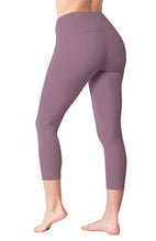 Load image into Gallery viewer, Yogalicious High Waist Ultra Soft Lightweight Capris - High Rise Yoga Pants - Scarlet Dusk Lux