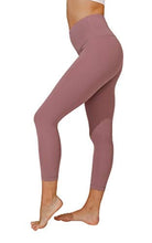 Load image into Gallery viewer, Yogalicious High Waist Ultra Soft Lightweight Capris - High Rise Yoga Pants - Toadstool Nude Tech