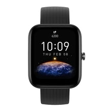Load image into Gallery viewer, Amazfit Bip 3 Smart Watch for Android iPhone, Health Fitness Tracker with 1.69" Large Display,14-Day Battery Life, 60+ Sports Modes, Blood Oxygen Heart Rate Monitor, 5 ATM Water-Resistant (Black)