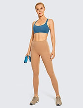 Load image into Gallery viewer, CRZ YOGA Women's Naked Feeling Workout Leggings 25 Inches - High Waisted Yoga Pants with Side Pockets Naked Barley