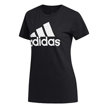 Load image into Gallery viewer, adidas Women's Badge of Sport Tee, Core Black/White, X-Large