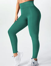 Load image into Gallery viewer, YEOREO Womens Amplify Leggings High Waisted Seamless Scrunch Legging Active Running Yoga Pant