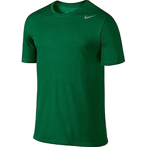 Nike Mens Shirt Short Sleeve Legend (Small, Dark Green)