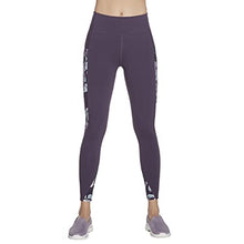 Load image into Gallery viewer, Skechers Women's GO Walk High Waisted Legging, Ink Leaf Print, XS