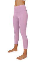Load image into Gallery viewer, Yogalicious High Waist Ultra Soft Lightweight Capris - High Rise Yoga Pants - Dawn Pink Nude Tech