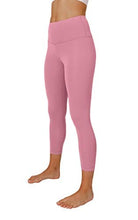 Load image into Gallery viewer, Yogalicious High Waist Ultra Soft Lightweight Capris - High Rise Yoga Pants - Cuban Orchid Nude Tech - XS