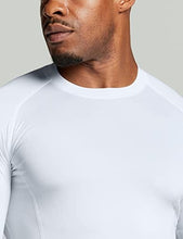 Load image into Gallery viewer, ATHLIO Men's UPF 50+ Long Sleeve Compression Shirts, Water Sports Rash Guard Base Layer, Athletic Workout Shirt, 3pack Black/Utility Camo Black/White