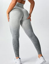 Load image into Gallery viewer, YEOREO Womens Amplify Leggings High Waisted Seamless Scrunch Legging Active Running Yoga Pant