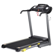 Load image into Gallery viewer, Folding Electric Treadmill Running Machine with 3 Levels Manual Incline - 2.5 HP Power 15 Preset Program 10 Minutes Assembly, Max. 8.5 MPH with Large Display &amp; Cup Holder for Home Use
