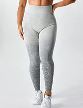 Load image into Gallery viewer, YEOREO Womens Amplify Leggings High Waisted Seamless Scrunch Legging Active Running Yoga Pant