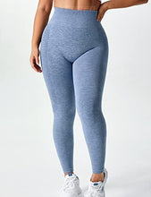 Load image into Gallery viewer, YEOREO Womens Amplify Leggings High Waisted Seamless Scrunch Legging Active Running Gym Active Leggings