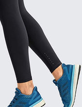 Load image into Gallery viewer, CRZ YOGA Women's Naked Feeling Workout Leggings 25 Inches - High Waisted Yoga Pants with Side Pockets Black