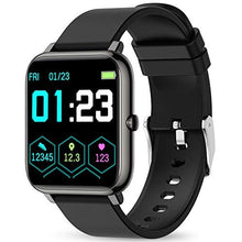 Load image into Gallery viewer, Smart Watch, KALINCO Fitness Tracker with Heart Rate Monitor, Blood Pressure, Blood Oxygen Tracking, 1.4 Inch Touch Screen Smartwatch Fitness Watch for Women Men Compatible with Android iPhone iOS