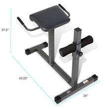 Load image into Gallery viewer, Marcy Adjustable Hyperextension Roman Chair / Exercise Hyper Bench JD-3.1