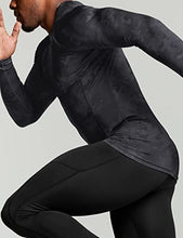 Load image into Gallery viewer, ATHLIO Men's UPF 50+ Long Sleeve Compression Shirts, Water Sports Rash Guard Base Layer, Athletic Workout Shirt, 3pack Black/Utility Camo Black/White