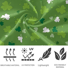 Load image into Gallery viewer, visesunny High Waist Yoga Pants with Pockets Saint Patricks Day Clover Leaf Buttery Soft Tummy Control Running Workout Pants 4 Way Stretch Pocket Leggings