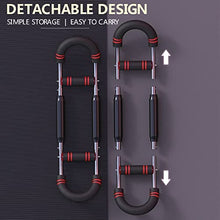 Load image into Gallery viewer, XINRUI U Shape Twister Arm Exerciser, Home Chest Expander, Biceps, Triceps, Forearm, Inner Thighs & Shoulder Muscle Fitness Equipment, Arm Strength Training Workout Machine (110-132 lbs)