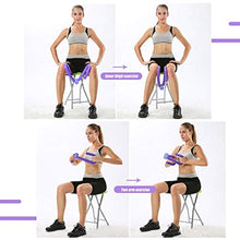 Load image into Gallery viewer, Lechay Thigh Master for Inner Thighs, Thigh Workout Equipment for Home Gym Yoga Sport Weight Loss 1Pc (Purple)