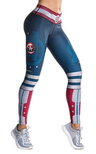 Load image into Gallery viewer, Drakon Leggings Women´s Activewear Workout Pants Printed Compression Pants Yoga Tights