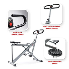 Load image into Gallery viewer, Sunny Health & Fitness Squat Assist Row-N-Ride™ Trainer for Glutes Workout with Online Training Video